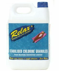 Relax Stabilised Chlorine Swimming Pool Chemical