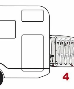 Fiamma Bike Cover S - Cover For Carry Bike Rack - Up To 4 Bikes -Sandbanks Shop 14743 3 1604390460 88537.1658493227