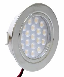 Dimatec Chrome Recessed LED Downlight Default On Memory