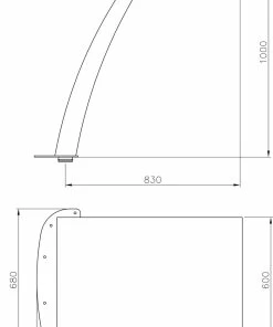Astral Arched Curtain Swimming Pool Water Fountain -Sandbanks Shop 20130 DIMENSIONS 75626.1402057741