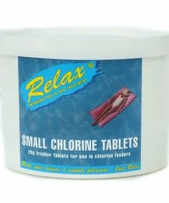 Relax 20g Small Swimming Pool Chlorine Tablets