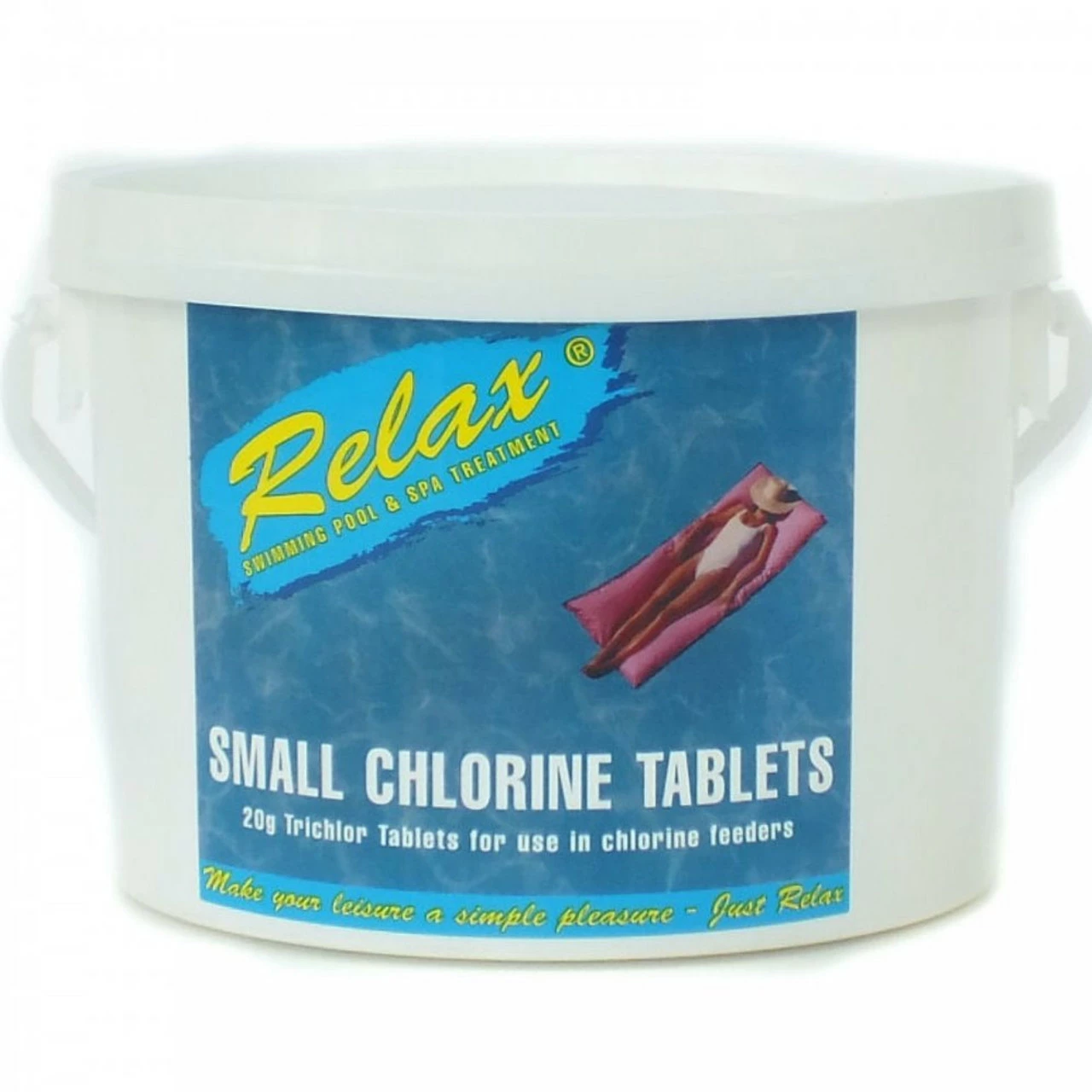 Relax 20g Small Swimming Pool Chlorine Tablets 1 Relax 20g Small Swimming Pool Chlorine Tablets