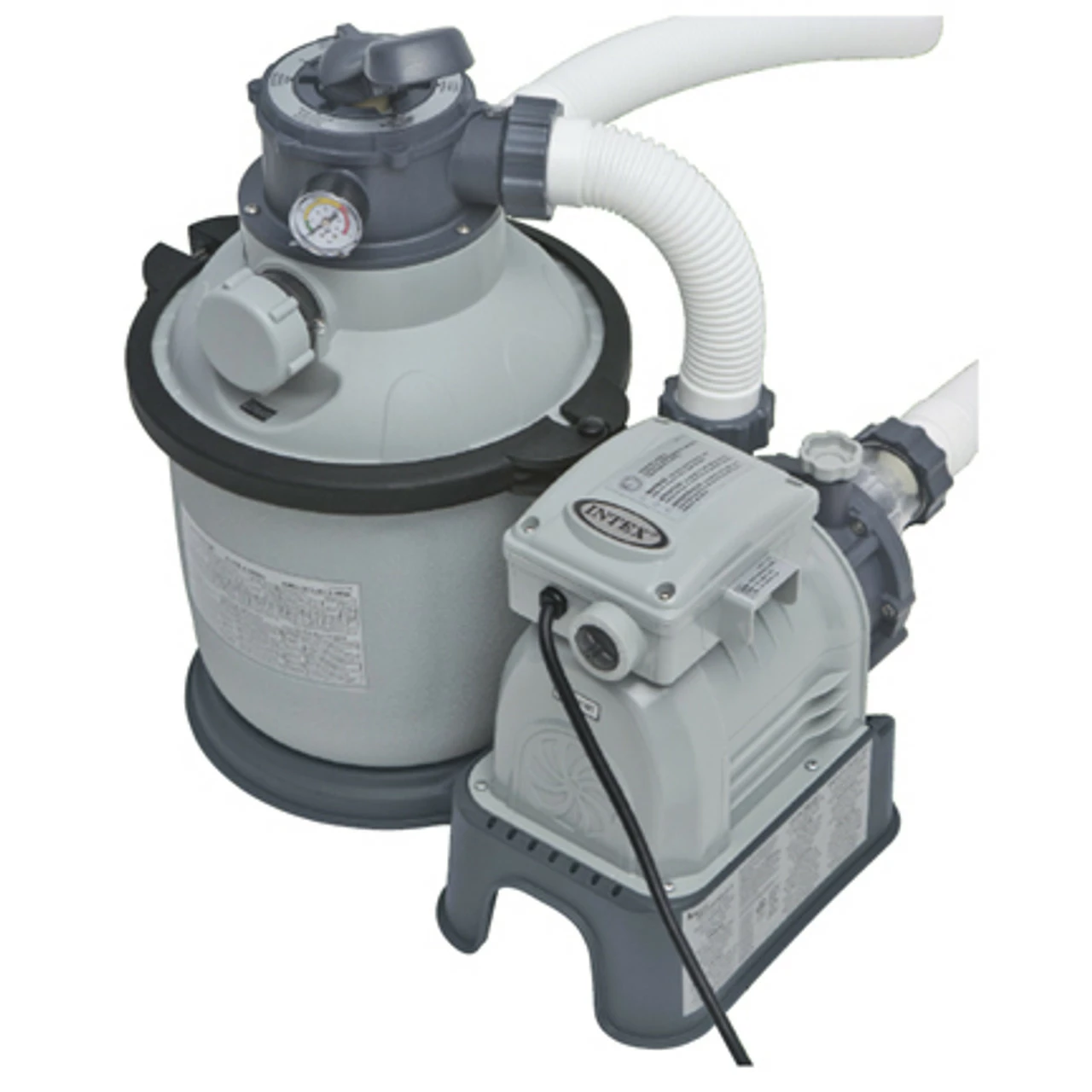 Intex Krystal Clear Pool Sand Filter Pump Pack 0.5hp 6m3 1 Intex Krystal Clear Pool Sand Filter Pump Pack 0.5hp 6m3