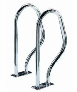 Astral Swimming Pool Exit Grab Rails With Rectangular Base - 470 X 800mm