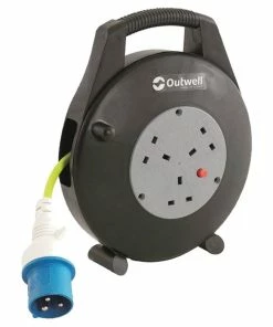 Outwell Apus Mains Camping 3 Way Hook Up Roller Kit