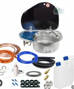 Dometic Smev 8821 Hob And Sink Campervan Conversion Universal Kit Inc Template