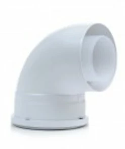 Certikin Genie Gas Boiler Flue Terminal Mounting Accessories -Sandbanks Shop 90 degree bend 81562.1424351211