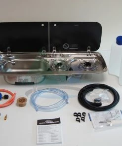 Dometic-Smev 9222 Hob And Sink Van Conversion Kit 1 Inc Template
