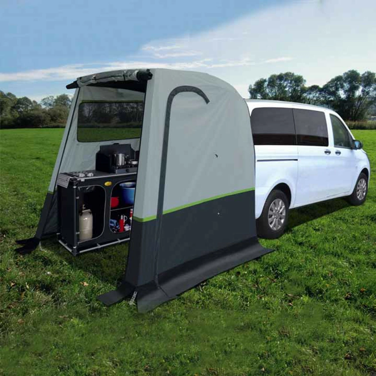 Reimo Tailgate Tent For Mercedes Vito V-Class Micro Camper Vans 3 Reimo Tailgate Tent For Mercedes Vito V-Class Micro Camper Vans - Image 3