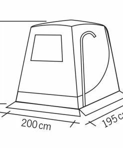 Reimo VW T5 T6 Campervan Rear Tailgate Tent Awning - Premium Trim 11 Reimo VW T5 T6 Campervan Rear Tailgate Tent Awning - Premium Trim -Sandbanks Shop 936286 5 04268.1634045223