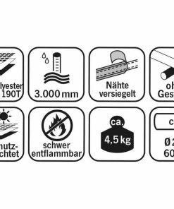 Reimo VW T5 T6 Campervan Rear Tailgate Tent Awning - Premium Trim 12 Reimo VW T5 T6 Campervan Rear Tailgate Tent Awning - Premium Trim -Sandbanks Shop 936286 6 26720.1634045272