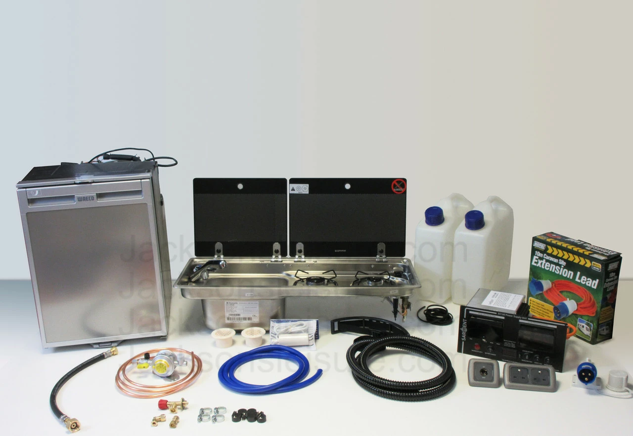 Dometic-Smev 9722 Hob And Sink CRX50 Fridge & Sargent EC160 Van Conversion Kit 2 1 Dometic-Smev 9722 Hob And Sink CRX50 Fridge & Sargent EC160 Van Conversion Kit 2