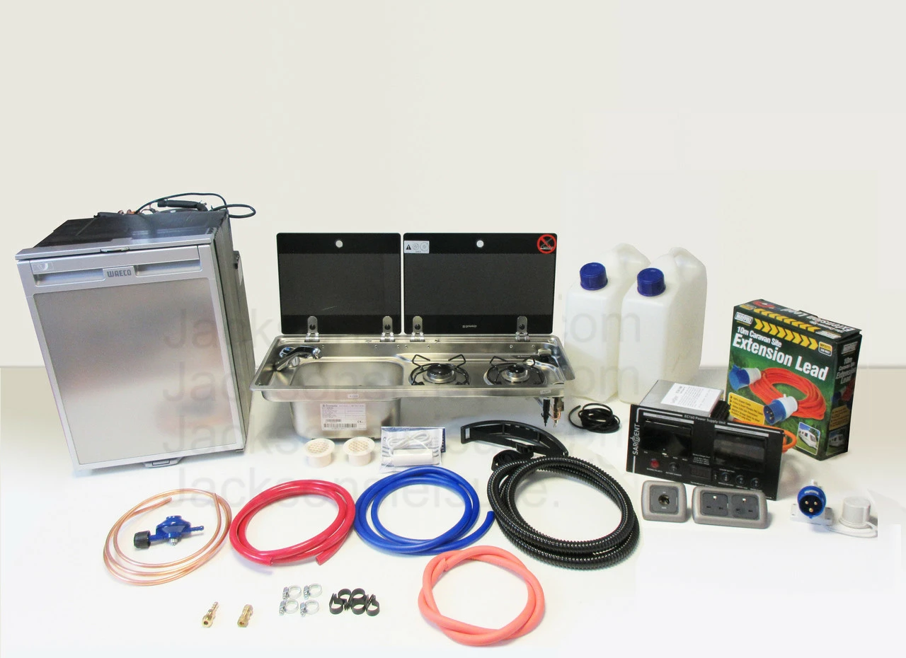Dometic-Smev 9722 Hob And Sink CRX50 Fridge & Sargent EC160 Van Conversion Kit 2 2 Dometic-Smev 9722 Hob And Sink CRX50 Fridge & Sargent EC160 Van Conversion Kit 2 - Image 2