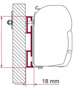 Fiamma Bracket Adaptor Kit D For F45 Awnings
