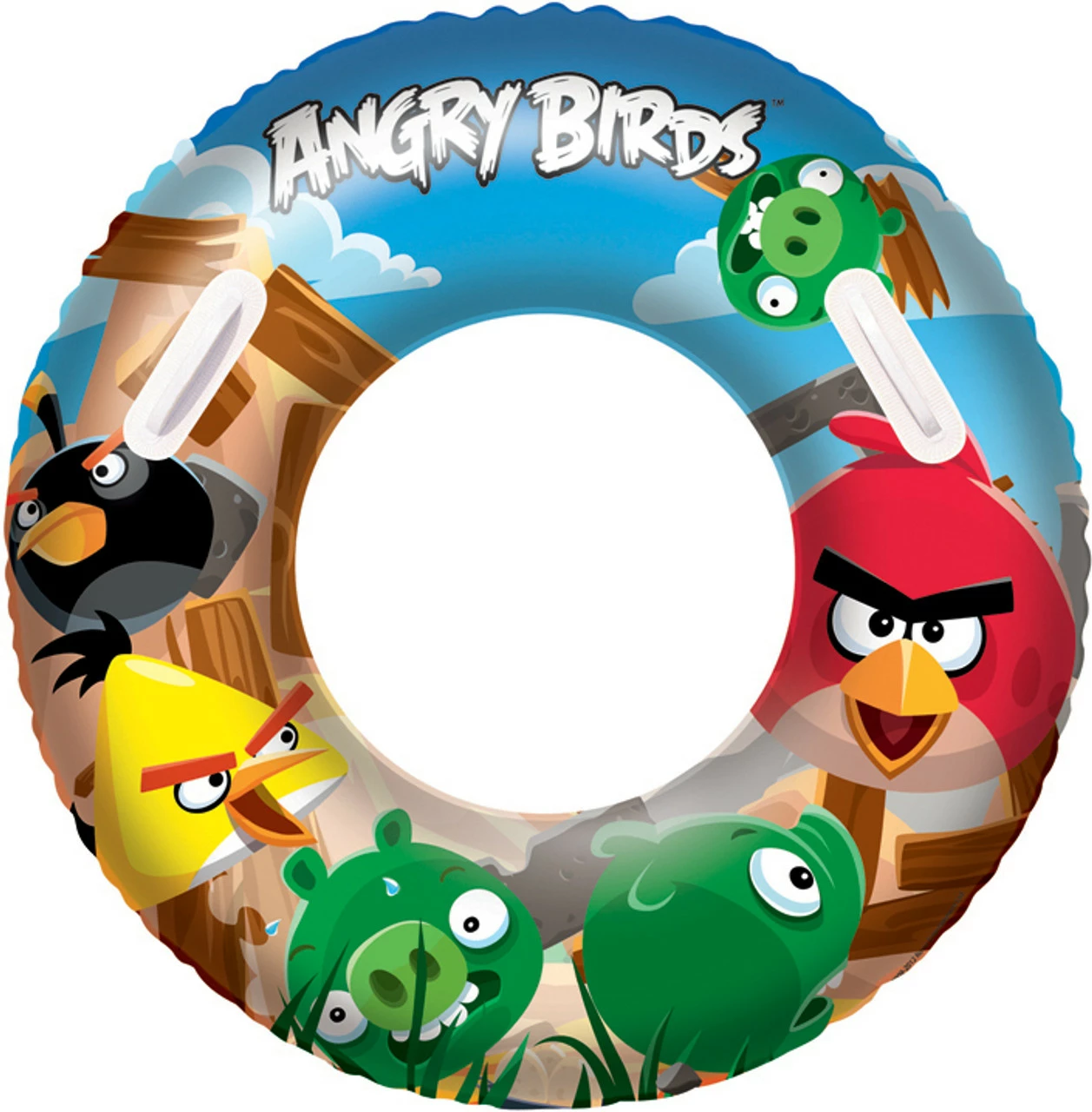 Bestway Angry Birds Kid's Inflatable Swim Ring 1 Bestway Angry Birds Kid's Inflatable Swim Ring