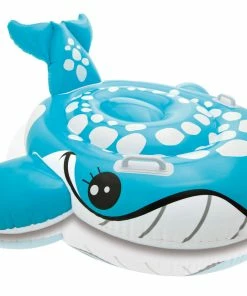 Intex Inflatable Bashful Blue Whale Pool Ride On Toy