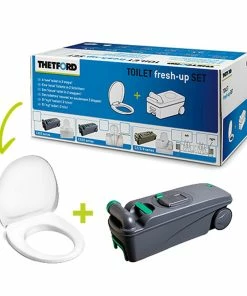 Thetford Motorhome Caravan Cassette Toilet Tank C400 Fresh Up Set