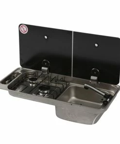 Alternative view of CAN FL1401 FL1402 Sink And Hob Combi Cooker For Campervans & Caravans