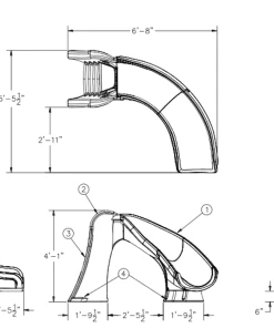 S R Smith SR Smith Cyclone Swimming Pool Water Slide Flume 13 S R Smith SR Smith Cyclone Swimming Pool Water Slide Flume -Sandbanks Shop Capture 90806.1481024286
