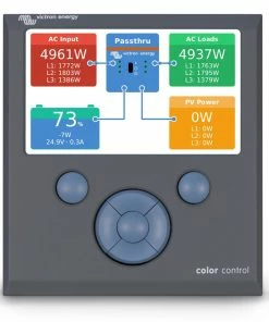 Victron Energy Color Control GX Panel For Batteries & Solar Panels 6 Victron Energy Color Control GX Panel For Batteries & Solar Panels -Sandbanks Shop Color Control Screen Overview 95338.1547630492