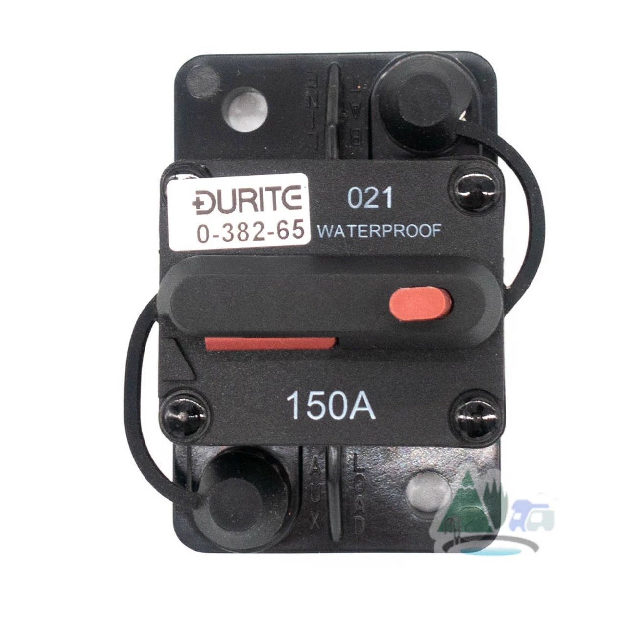 Durite 150A Flush Mount Circuit Breaker 12/24v 1 Durite 150A Flush Mount Circuit Breaker 12/24v