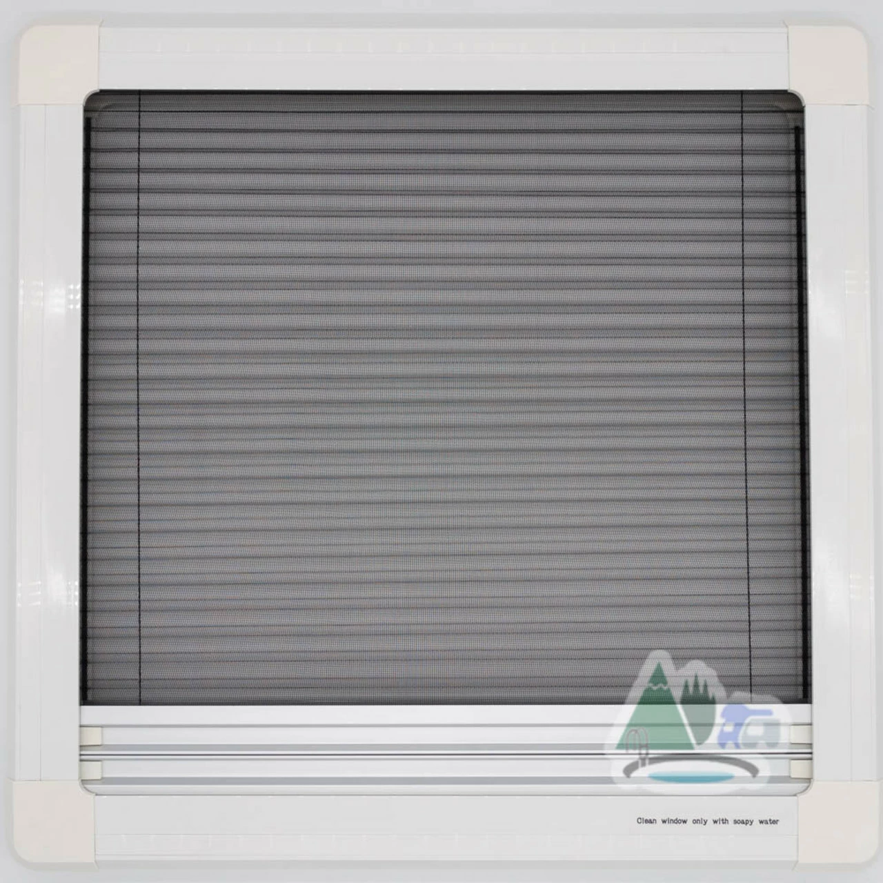 Adventurer Campervan Top Hinge Window With Blind And Fly Screen - Flush Acrylic Glass 11 Adventurer Campervan Top Hinge Window With Blind And Fly Screen - Flush Acrylic Glass - Image 11