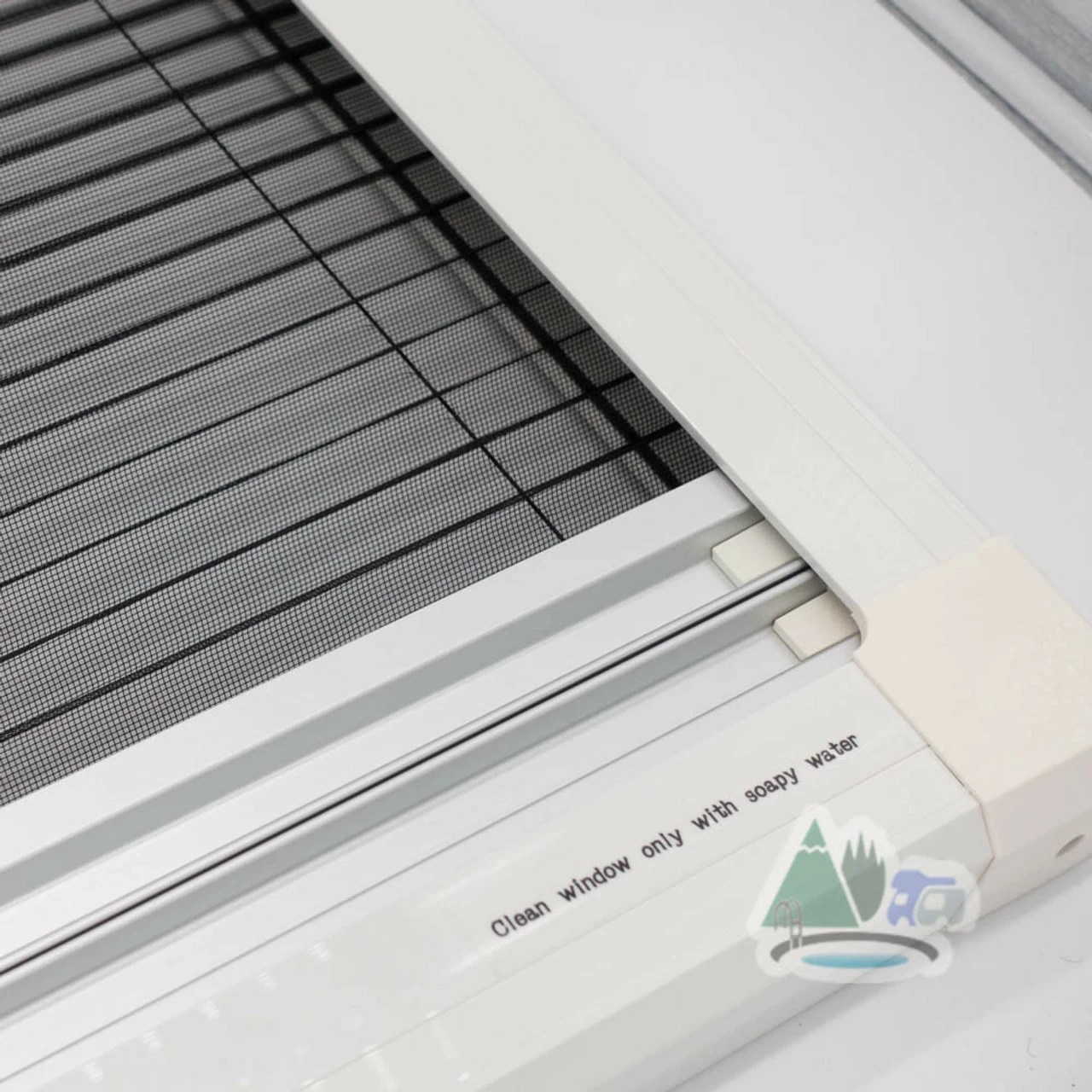 Adventurer Campervan Window With Top Hinge, Blinds & Flyscreen - Flush Acrylic Glass And Frame 16 Adventurer Campervan Window With Top Hinge, Blinds & Flyscreen - Flush Acrylic Glass And Frame - Image 16