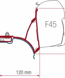 Fiamma F45 VW T5 T6 Transporter Minivan Awning Bracket Kit