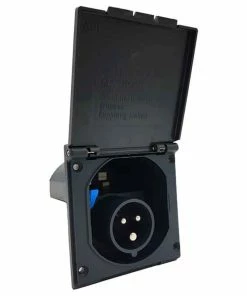 FAWO Flush Mains Inlet For Caravan Motorhome Campervan -Sandbanks Shop FAWO flush inlet 1 24090.1675336751