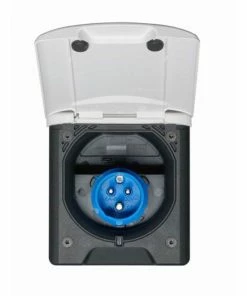 FAWO Mains Inlet With Magnetic Closure For Caravan Motorhome Campervan -Sandbanks Shop FAWO Mains Inlet With Mag Close White 03956.1668768155