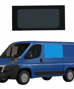 Alternative view of JLS Campervan Glass Window For Fiat Ducato / Citroen Relay / Peugeot Boxer - Front Passenger Side UK