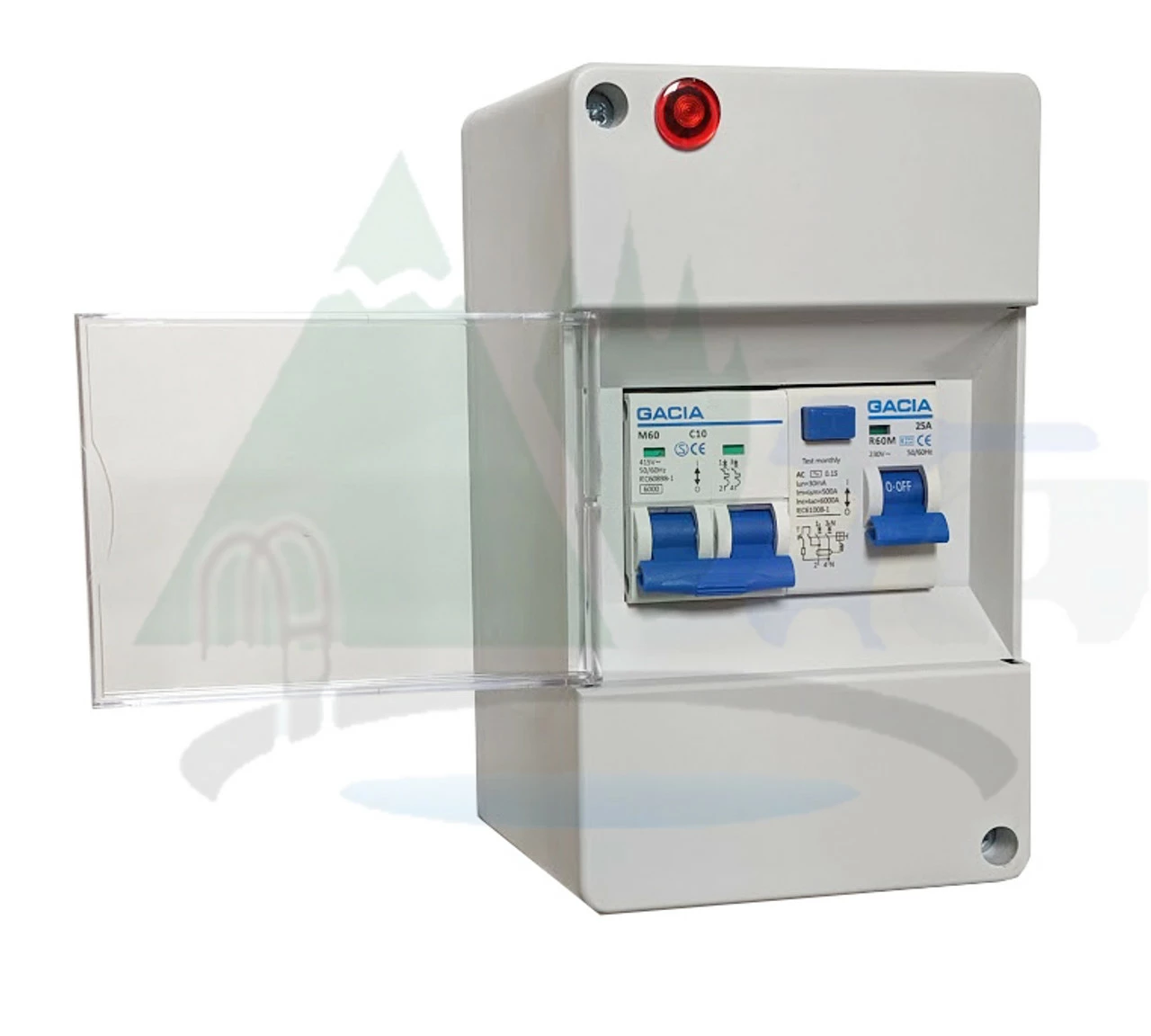 JLS 25 Amp Mains Consumer Unit For Caravan Or Campervan 2 JLS 25 Amp Mains Consumer Unit For Caravan Or Campervan - Image 2