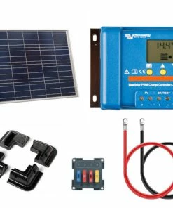 Victron Energy Victron 175W Solar Panel Kit With LCD PWM Controller & Fittings