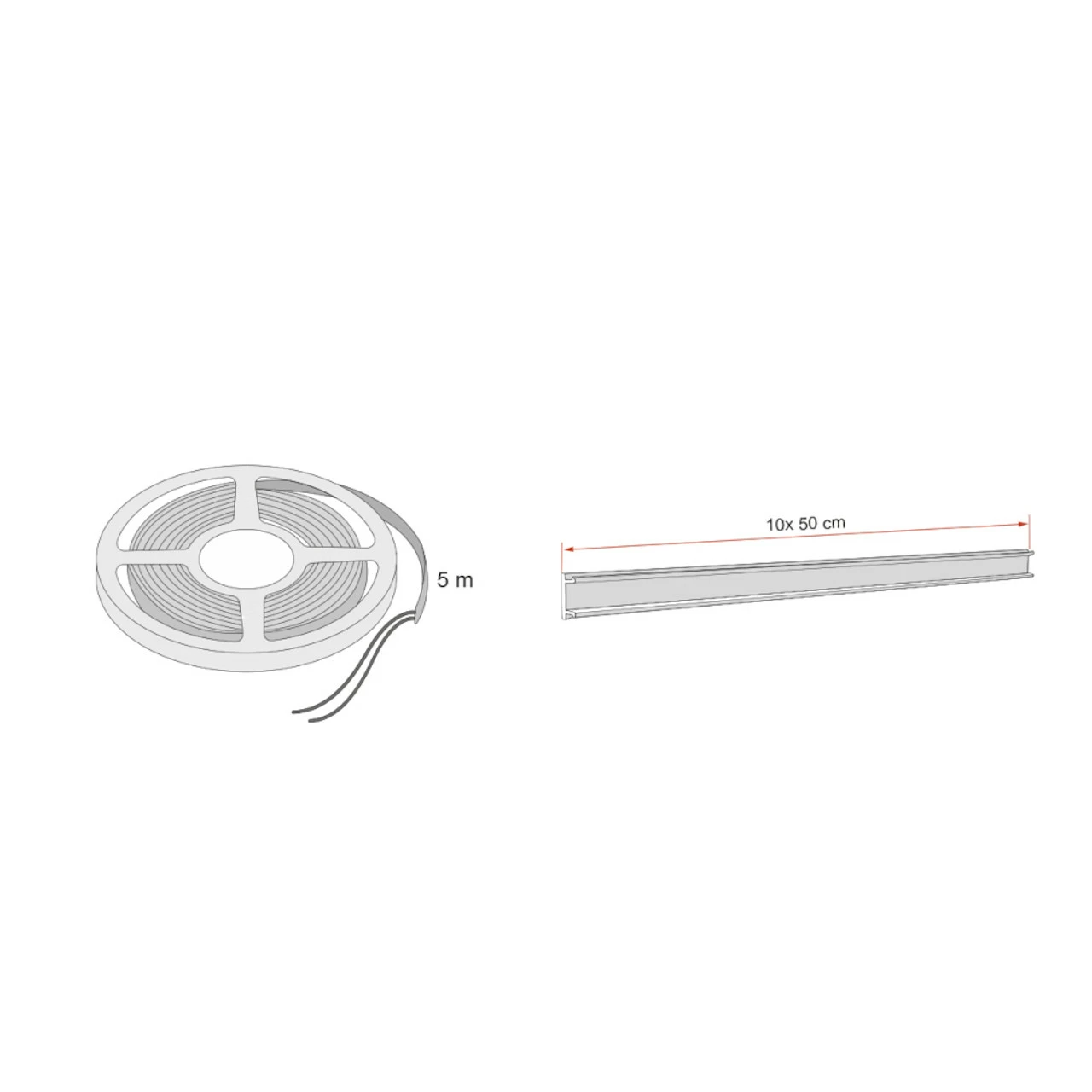 Fiamma F65/F80 LED Strip Awning Kit 2 Fiamma F65/F80 LED Strip Awning Kit - Image 2