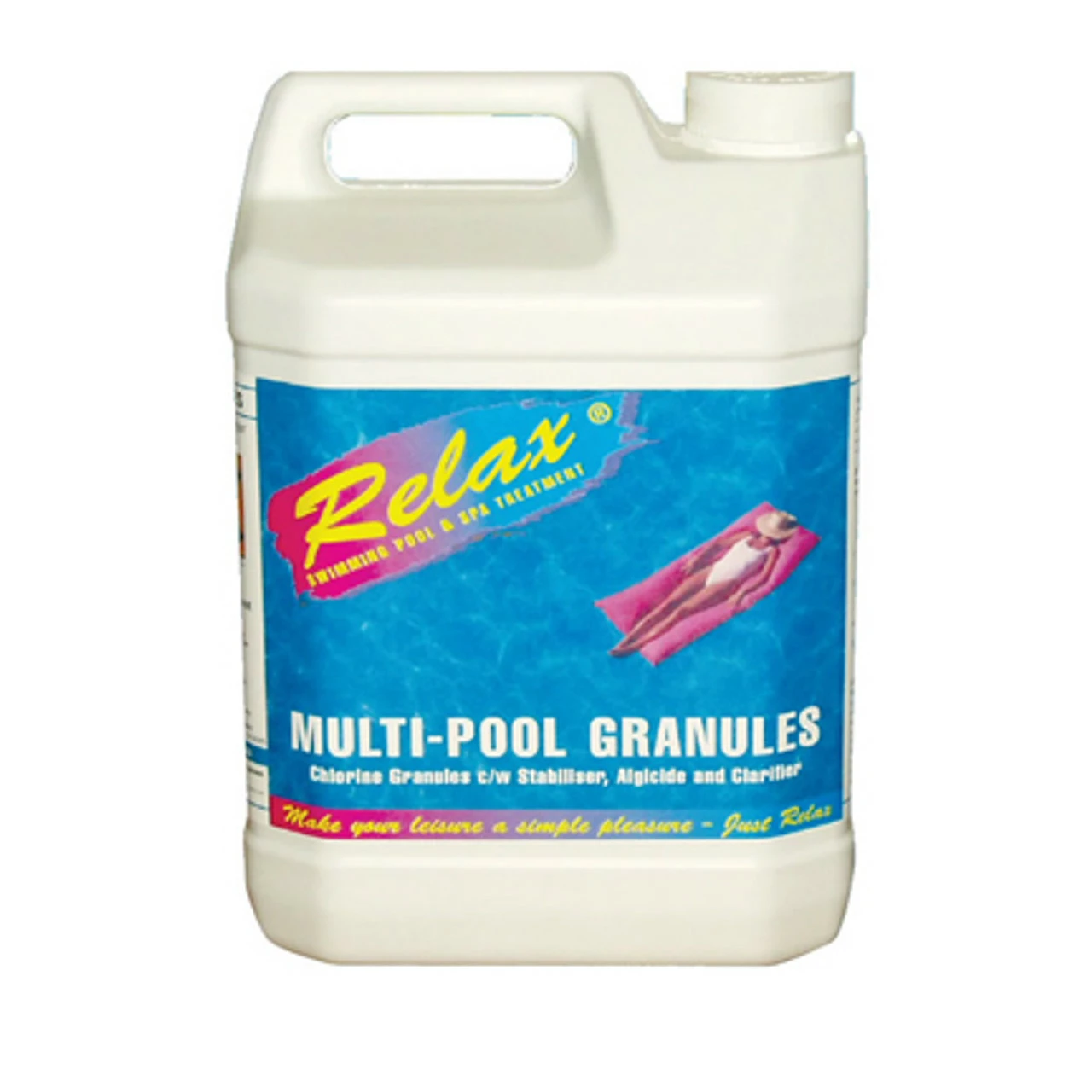 Relax 5kg Multi Functional 3-in-1 Swimming Pool Chlorine Granules 1 Relax 5kg Multi Functional 3-in-1 Swimming Pool Chlorine Granules