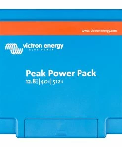 Victron Energy Peak Power Pack - 12.8V, 40AH, 512WH LiFePO4 Battery With Mains Charger And Solar/Alternator Charging