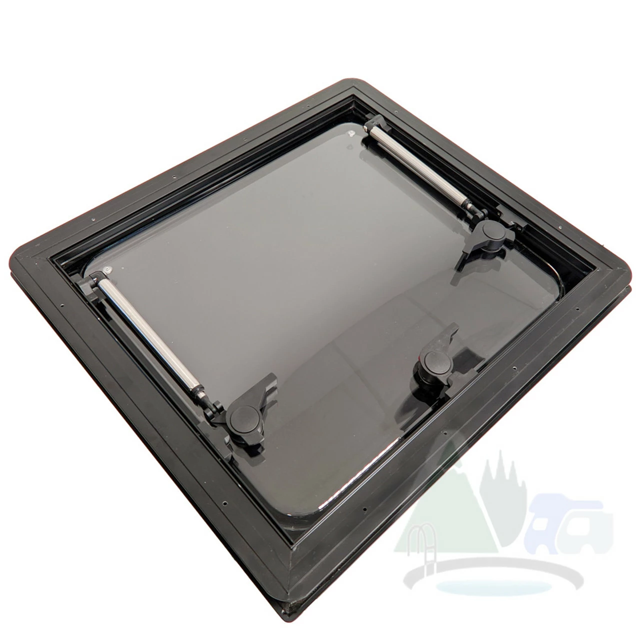 Adventurer Campervan Window With Top Hinge, Blinds & Flyscreen - Flush Acrylic Glass And Frame 3 Adventurer Campervan Window With Top Hinge, Blinds & Flyscreen - Flush Acrylic Glass And Frame - Image 3