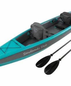 Sandbanks SUP Style Sandbanks Explorer Inflatable Kayak - Double Seat -Sandbanks Shop Sandbanks Explorer Kayak Rear 47750.1660570958