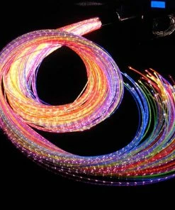 JLS Ltd Fibre Optic UV Reactive Sensory Lighting Kit -Sandbanks Shop UV harness lit 59037.1414487787