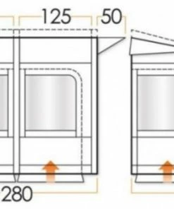 Vango Varkala Connect Caravan Airbeam Awning -Sandbanks Shop VC280 dims 67225.1508234053.1280.1280 76063.1511266920