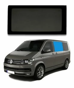 Alternative view of JLS VW T5 T6 Bonded Privacy Glass Fixed Window - Front Left Hand