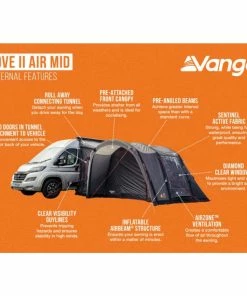 Vango Cove II Air Mid Campervan Drive Away Awning -Sandbanks Shop Vango Cove II Air Mid External Features 94991.1673541093