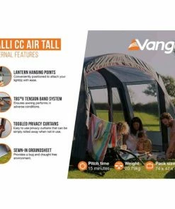 Vango Galli CC Air Campervan Motorhome Drive Away Awning -Sandbanks Shop Vango galli cc tall awning internal features 37321.1669219984