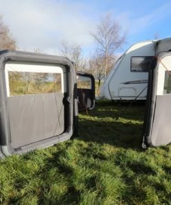 Vango Airbeam Modular Camping Windbreak -Sandbanks Shop airbeam modular windbreak gate 2 92351.1638808105