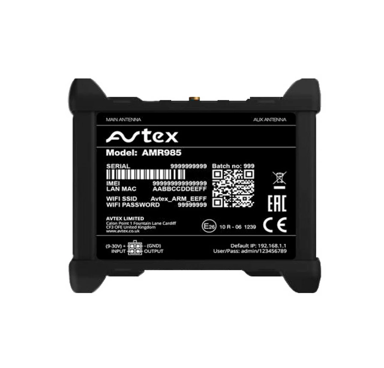 Avtex Router - 3G/4G/5G WiFi Internet Router & Antenna Kit - 12v 6 Avtex Router - 3G/4G/5G WiFi Internet Router & Antenna Kit - 12v - Image 6