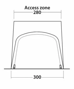 Outwell Newburg 240 Air Tall Drive-Away Awning Tent For Campervans -Sandbanks Shop bdb7f46e 144d 406c b979 70556e122c9c 70748.1612257471