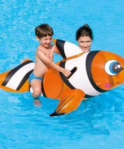 Bestway Children's Clown Fish Swimming Pool Ride On Toy