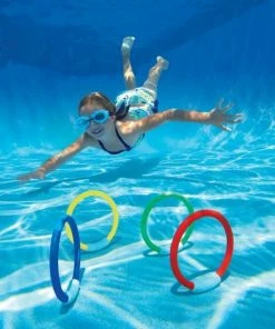 Intex Children's Swimming Pool Dive Rings