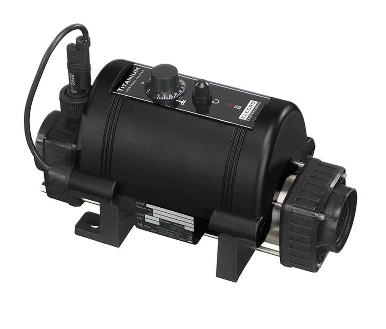 Elecro Vulcan 3kw Nano Above Ground Titanium Swimming Pool Heater 1 Elecro Vulcan 3kw Nano Above Ground Titanium Swimming Pool Heater