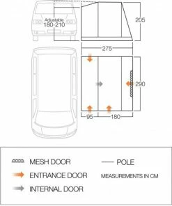 Vango Faros II Low Poled Campervan Awning -Sandbanks Shop faros ii low 1 43541.1645103870